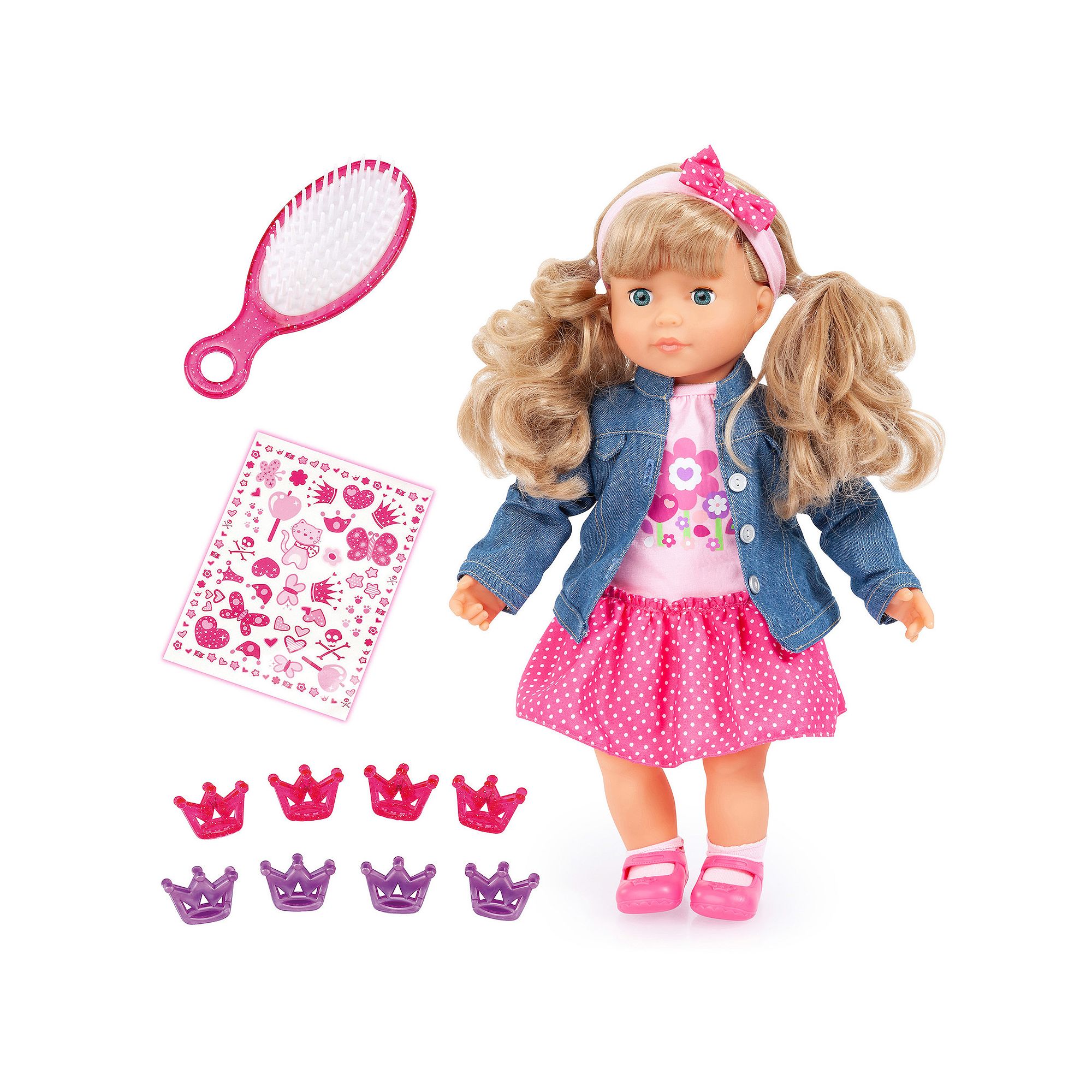 Bayer Design Dolls: My First Charlene Sounds 16 in. Baby Doll, Multi