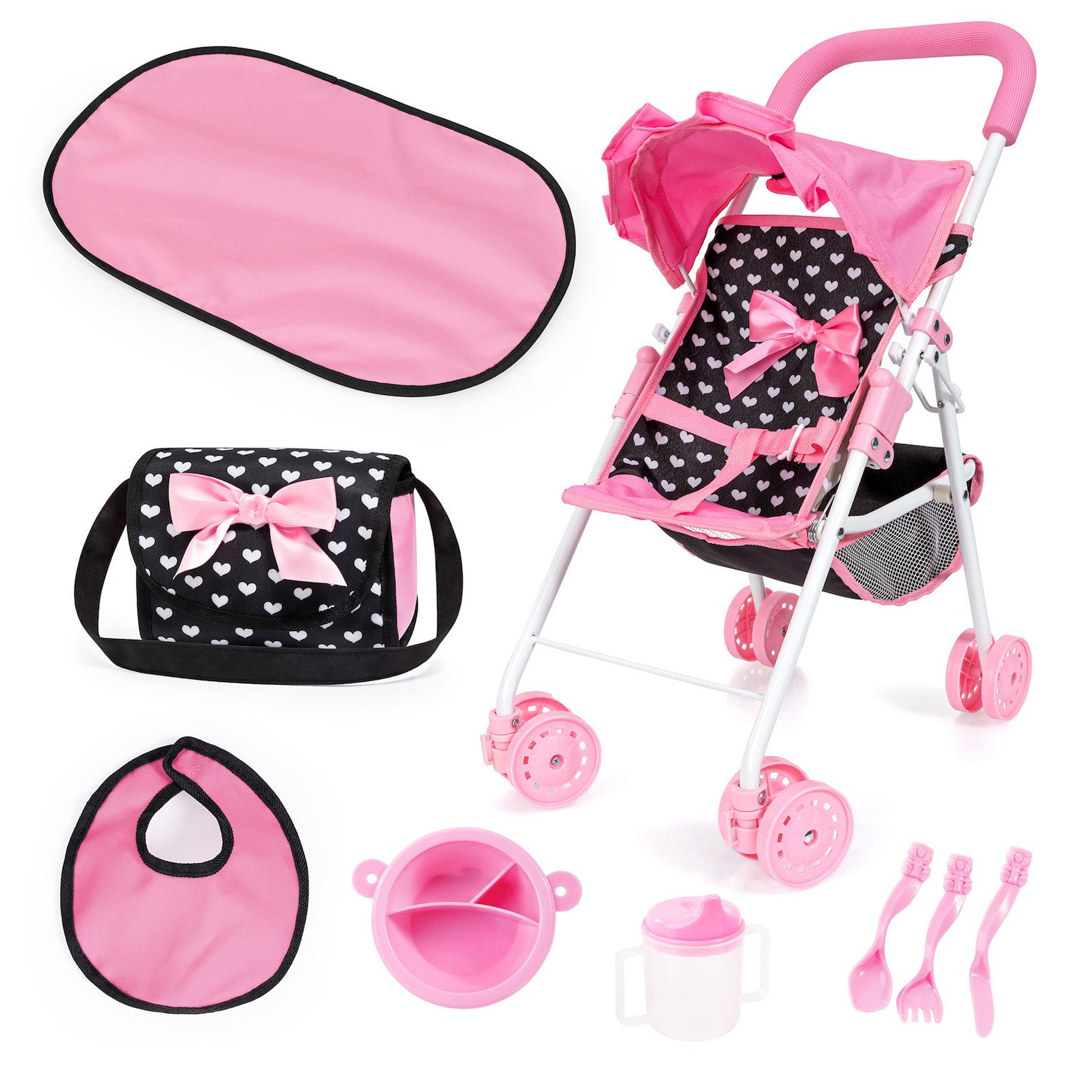 Bayer Design Dolls: Baby Doll Stroller Set — фото 1