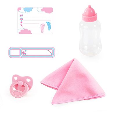 Bayer Reborn 15-inch Pink Elephant Baby Doll