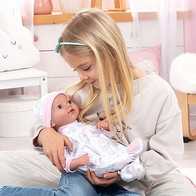 Bayer Reborn 15-inch Pink Elephant Baby Doll