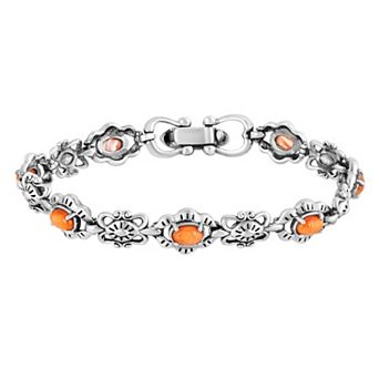 Southwest Spirit® Sterling Silver and Stone Santa Fe Sunrise Bracelet