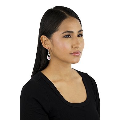 Southwest Spirit® Sterling Silver and Stone Drop Earrings