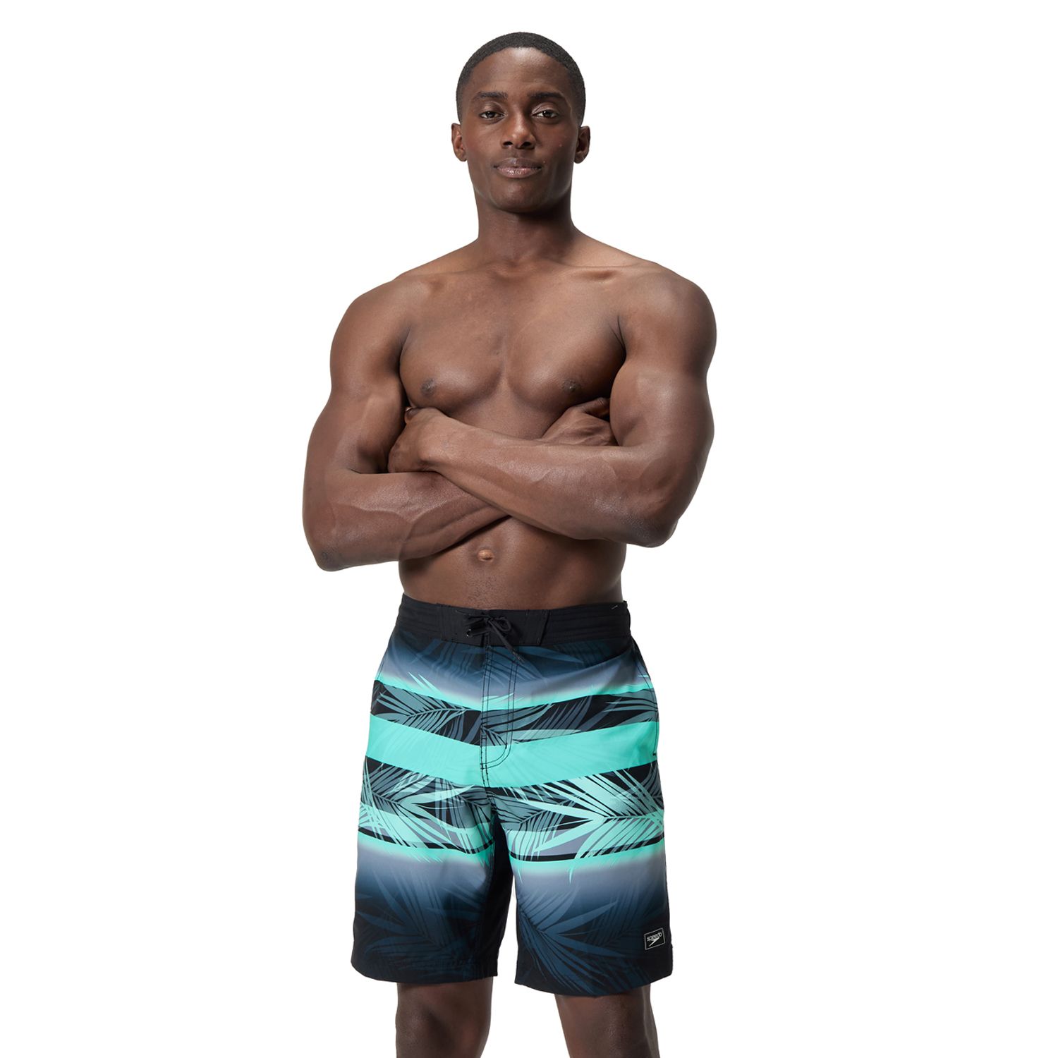 Мужские шорты Speedo Men's Bondi Boardshort UPF 50+ 9-inch Swim Trunks, цвет: Антрацитовый
