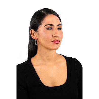 Southwest Spirit® Sterling Silver and Golden Mother of Pearl Earrings