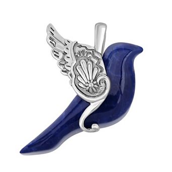 Southwest Spirit® Sterling Silver and Sodalite Pendant
