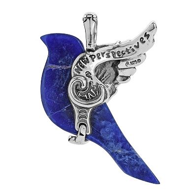 Southwest Spirit® Sterling Silver and Sodalite Pendant