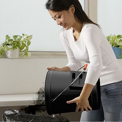 Pure Garden 4.75 Gallon Ash Bucket with Lid & Shovel
