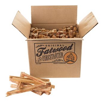 Pure Garden 10-lb. Pine Wood Fire Starters Box