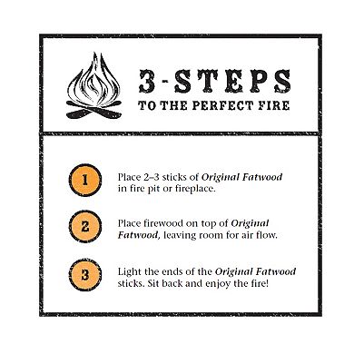 Pure Garden 25-lb. Wood Fire Starters Box