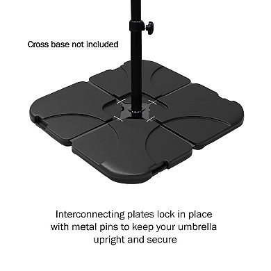 Pure Garden Cantilever Umbrella Base