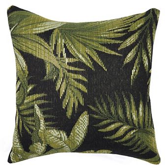 Liora Manne Marina Jungle Leaves Indoor/Outdoor Pillow
