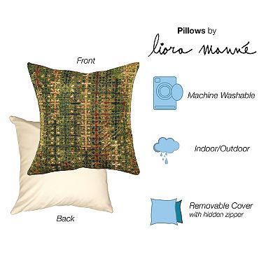 Liora Manne Marina Sienna Indoor / Outdoor Throw Pillow