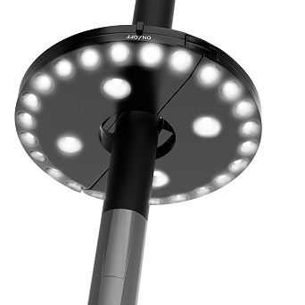 Pure Garden 3-Brightness Outdoor Patio Umbrella Light