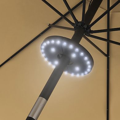 Pure Garden 3-Brightness Outdoor Patio Umbrella Light