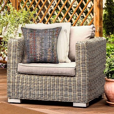 Liora Manne Marina Sienna Indoor / Outdoor Throw Pillow