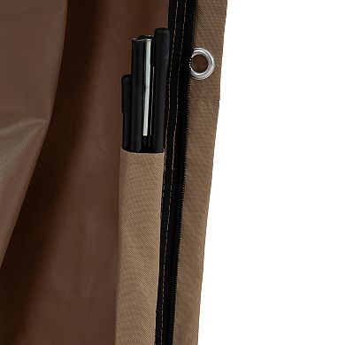 Pure Garden Heavy-Duty Waterproof Offset Outdoor Patio Umbrella Cover