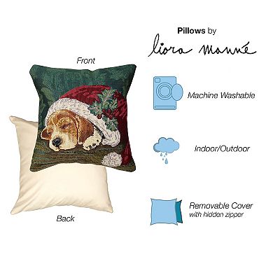 Liora Manne Marina Nap In A Cap Indoor / Outdoor Throw Pillow