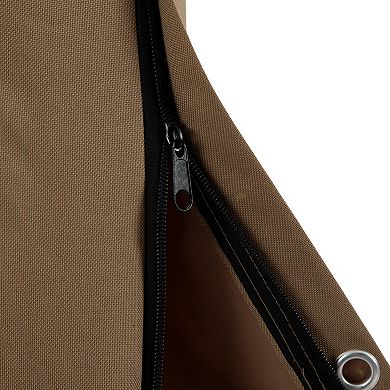 Pure Garden Heavy-Duty Waterproof Market Outdoor Patio Umbrella Cover