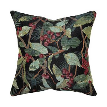 Liora Manne Marina Holly Field Indoor / Outdoor Throw Pillow