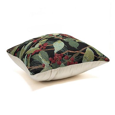 Liora Manne Marina Holly Field Indoor / Outdoor Throw Pillow