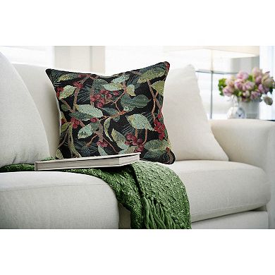 Liora Manne Marina Holly Field Indoor / Outdoor Throw Pillow