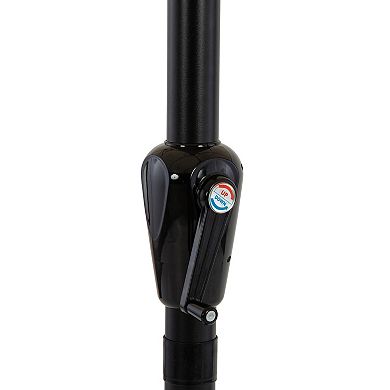 Pure Garden 15-ft Extra Large Double Easy Hand Crank Outdoor Patio Umbrella
