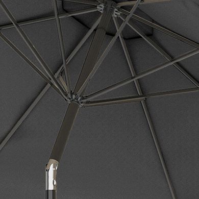 Pure Garden 10-ft Easy Crank Auto Tilt Outdoor Patio Umbrella