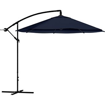 Pure Garden 10-ft. Offset Outdoor Patio Umbrella