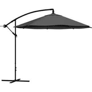 Pure Garden 10-ft. Offset Outdoor Patio Umbrella