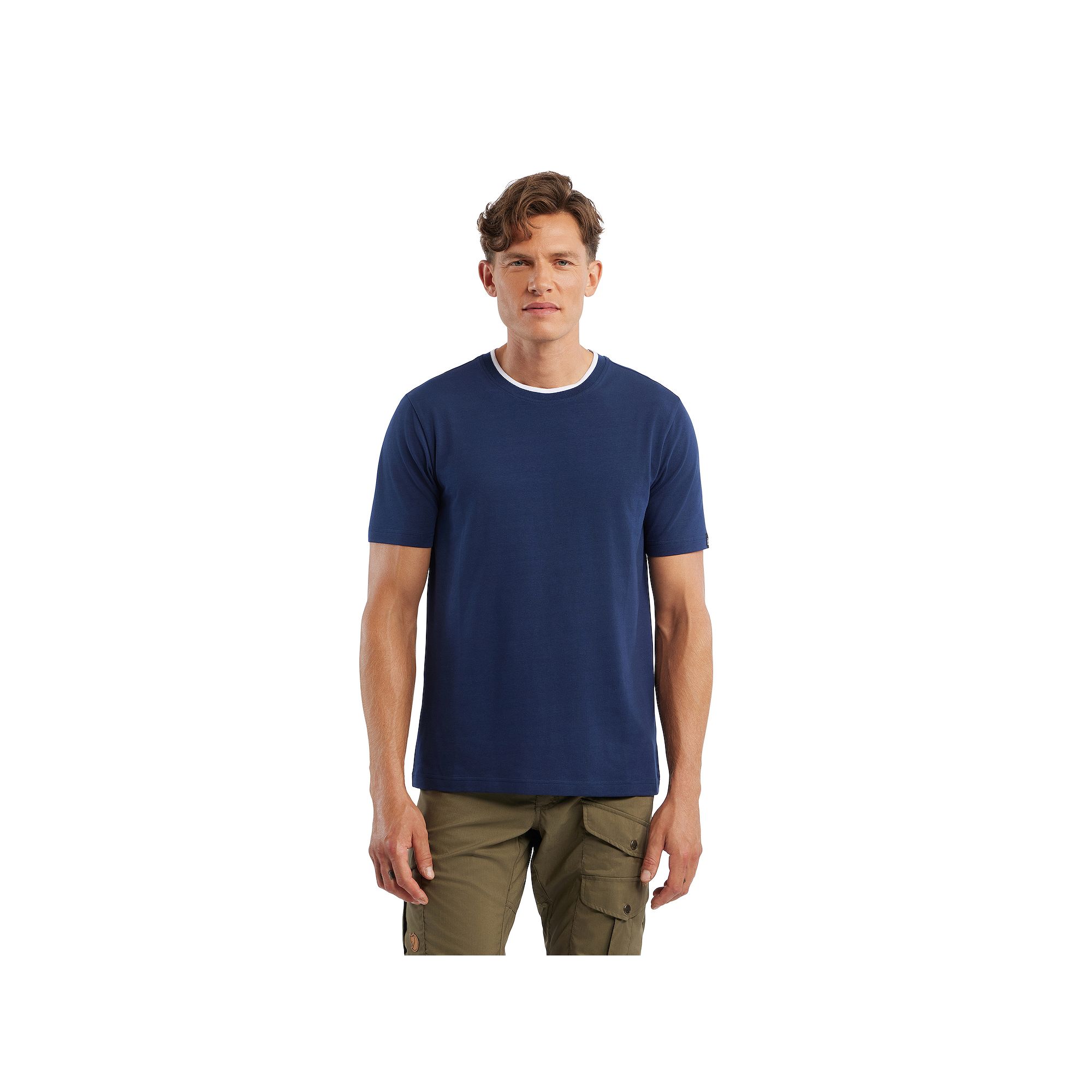 Men’s Matix Short Sleeve Knit Crew Neck T-Shirt, Mens, Size: Small, Blue