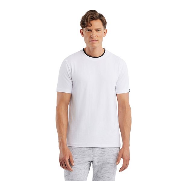 Men’s Matix Short Sleeve Knit Crew Neck T-Shirt - White (S)