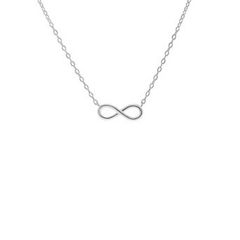 PRIMROSE Sterling Silver Infinity Symbol Necklace