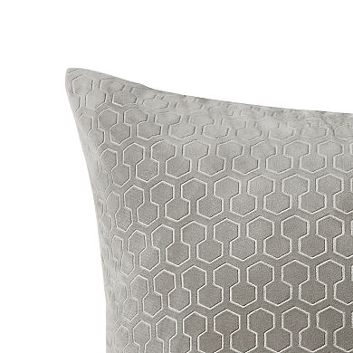 VCNY Home Flapper 18" x 18" Faux Fur Shag Throw Pillow