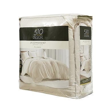 510 Design Jaden Soft Washed Color Block Comforter Set