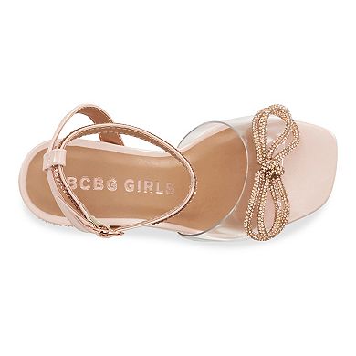 BCBG Girls Ginny Little Kids Girls' Rose Gold Heel