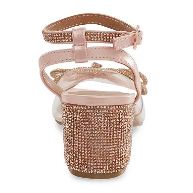 BCBG Girls Ginny Little Kids Girls' Rose Gold Heel