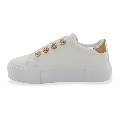 BCBGeneration Girls' Poppy Denim Sneakers