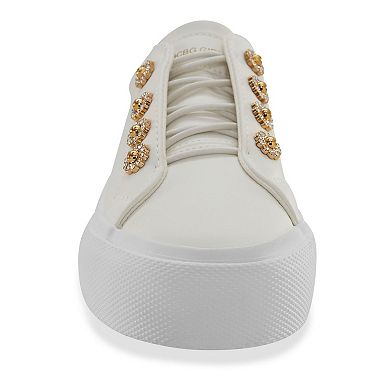 BCBGeneration Girls' Poppy Denim Sneakers