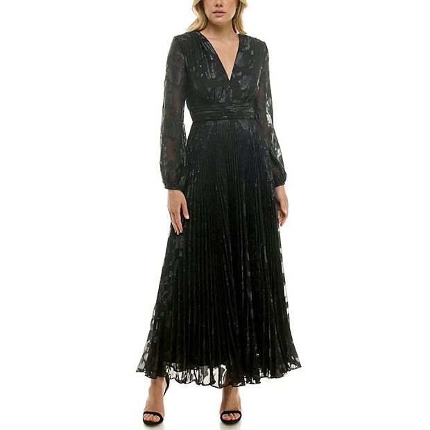 taylor black dress Little Parni Evening Long Sleeves White Bow Dress K633 10Y / White, Size 10Y