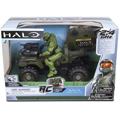 NKOK HALO Infinite RC: Gungoose & Master Chief Radio Control Gungoose Vehicle
