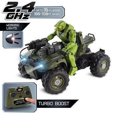 NKOK HALO Infinite RC: Gungoose & Master Chief Radio Control Gungoose Vehicle