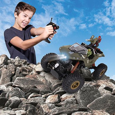NKOK HALO Infinite RC: UNSC Warthog "Rock Hog" Rock Climber Radio Control Vehicle