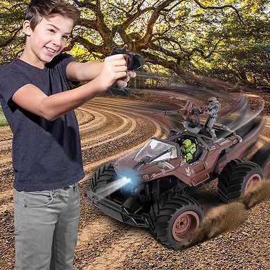 NKOK HALO Infinite RC: UNSC Warthog "Mud Hog" Stunt Performing Radio Control Vehicle