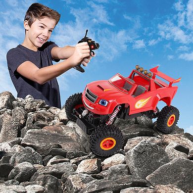 NKOK Blaze & The Monster Machines: Rock Crawler Remote Controlled Monster 4x4 Truck