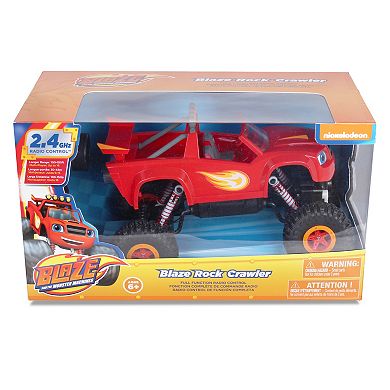 NKOK Blaze & The Monster Machines: Rock Crawler Remote Controlled Monster 4x4 Truck