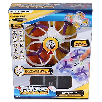 NKOK Fight Machines: 2.4GHz LightHawk Quadcopter RC Drone