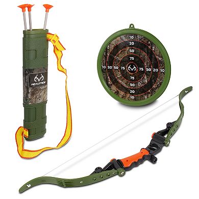 NKOK RealTree: Archery Set 25" Bow & Adjustable Quiver Set