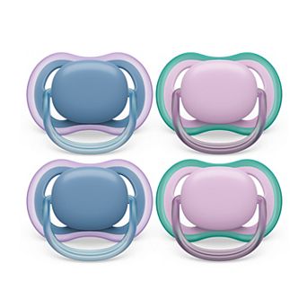 Philips Avent Ultra Air Infant Pacifier 4-Pack with Sterilizer Carry Case