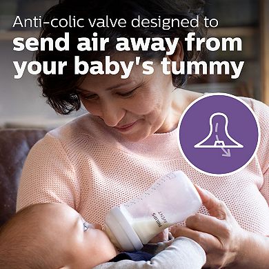 Avent Natural Response Rubber Nipple 2-Pack
