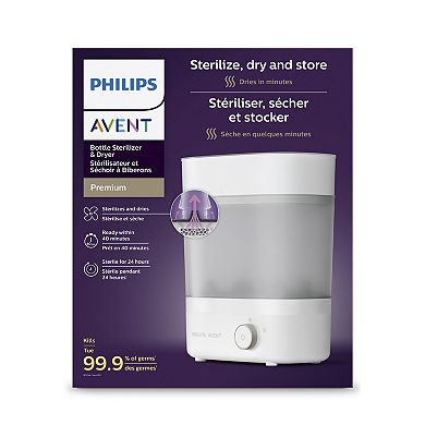 Philips Avent Premium Baby Bottle Sterilizer with Dryer
